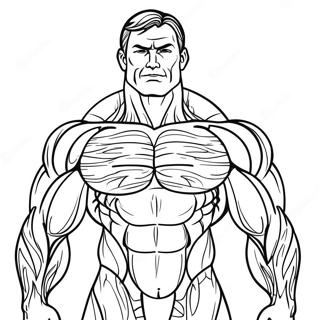 Menneskelige Muskler Farvelægningssider