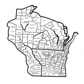 Wisconsin Stat Outline Farveside 31538-28222