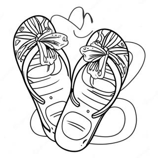 Farveside Med Flip Flops 31698-14159