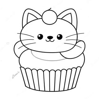 Katte Cupcake Farveside 32199-16654