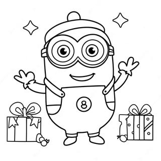 Minion Julefarvelaegningsside 32209-16664