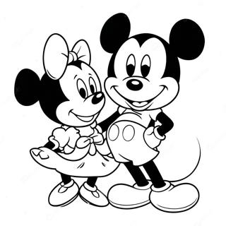 Mickey Og Minnie Farveside 32369-16791