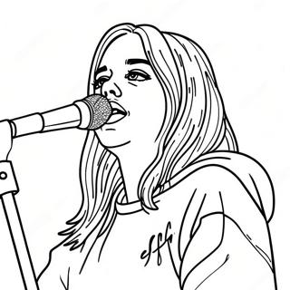 Billie Eilish I Koncert Farveside 3249-2655