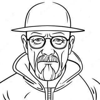 Walter White I Beskyttelsesdragt Farveside 33983-18052