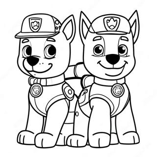 Halloween Paw Patrol Farveside 3429-2785