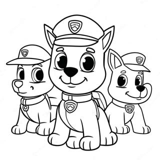 Halloween Paw Patrol Farveside 3429-2787