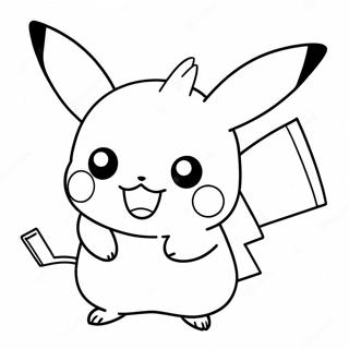 Elskelig Pikachu Farveside 34333-28605