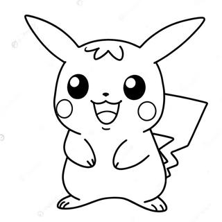 Elskelig Pikachu Farveside 34333-28606