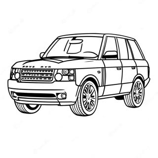 Farveside Med Luksus Range Rover 34413-28670