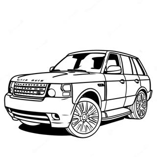 Farveside Med Luksus Range Rover 34413-28672