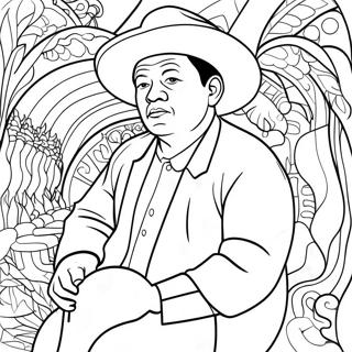 Diego Rivera Farvelaegning 35203-29296