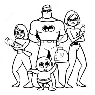 Incredibles 2 Familie Farveside 35333-29398