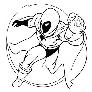 Moon Knight I Aktion Farveside 35884-29842