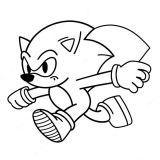 Sonic The Hedgehog Lober Hurtigt Farveside 35954-29899