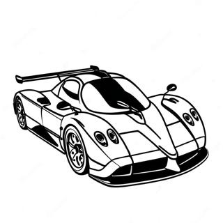 Pagani Zonda I Aktion Farveside 36014-30054