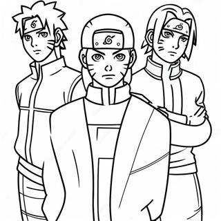 Naruto Akatsuki Medlemmer Farveside 36826-30682