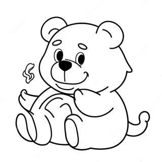 Chill Stoner Care Bear Farveside 36936-30764