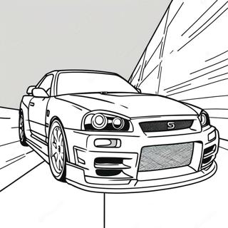 Nissan Skyline R34 Farveside 36965-30781