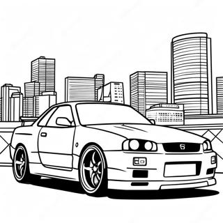 Nissan Skyline R34 Farveside 36965-30783