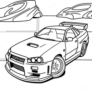 Nissan Skyline R34 Farveside 36965-30784