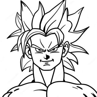 Majestaetisk Super Saiyan 4 Transformation Farveside 36996-30817