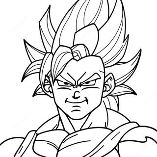 Majestaetisk Super Saiyan 4 Transformation Farveside 36996-30819