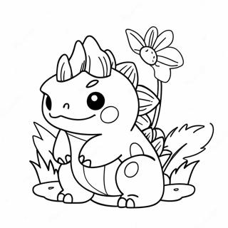 Sod Venusaur Med Blomster Farveside 37516-31228