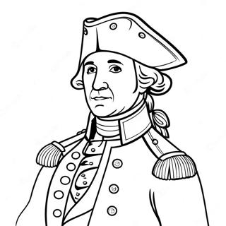 George Washington I Militaeruniform Farveside 37617-31315