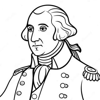 George Washington I Militaeruniform Farveside 37617-31316