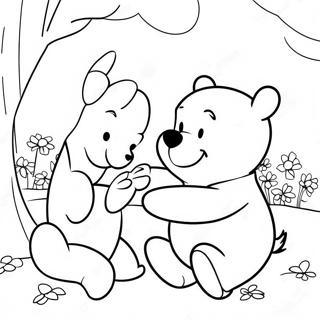 Winnie The Pooh Valentinsdag Farveside 37856-31486