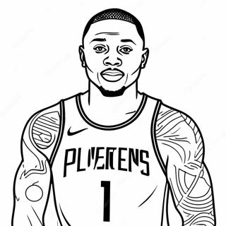 Damian Lillard Farveside 38266-31814