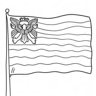 Statens Flag Farvelægningssider