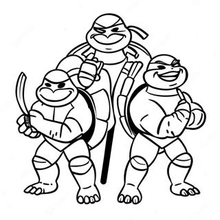 Tmnt Farvelægningssider