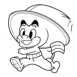 Speedy Gonzales Farveside 38766-32219