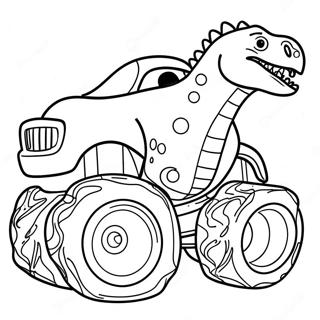 Dinosaur Monster Truck Farveside 39127-32486