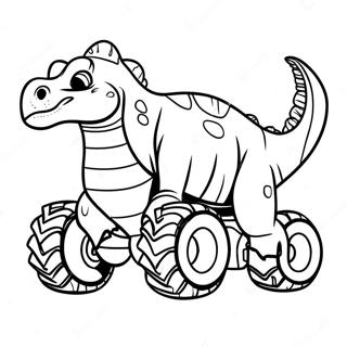 Dinosaur Monster Truck Farveside 39127-32487