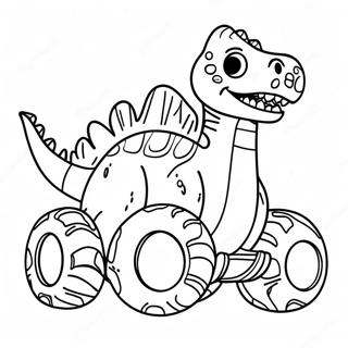 Fierce Dinosaur Monster Truck Farveside 39128-32498