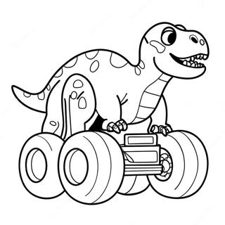 Fierce Dinosaur Monster Truck Farveside 39128-32499