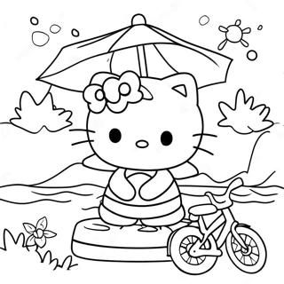 Hello Kitty Sommer Sjov Farveside 39447-32740