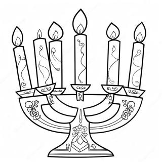 Hanukkah Menorah Farveside 39997-33170