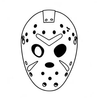 Jason Voorhees Maske Farveside 40188-33340