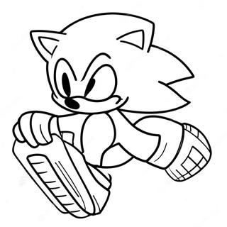 Sonic The Hedgehog I Aktion Farveside 40198-33333