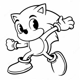 Sonic The Hedgehog I Aktion Farveside 40198-33335