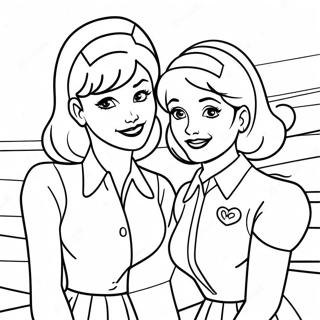 Farvelaegning Af Betty Og Veronica 40407-33498