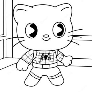 Spiderman Hello Kitty Farveside 40698-33728