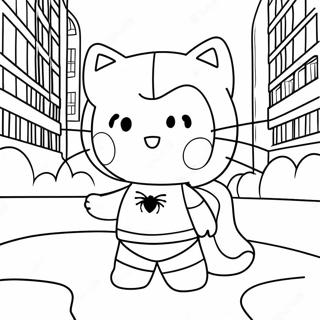 Sod Spiderman Hello Kitty Farveside 40699-33723