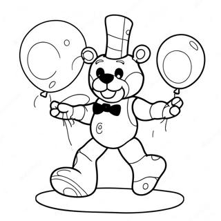 Funtime Freddy Med Ballon Farveside 40849-33851