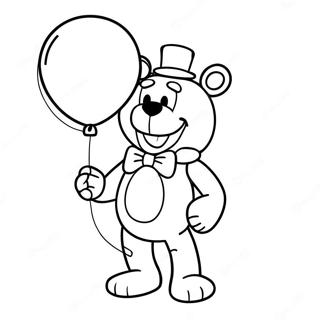 Funtime Freddy Med Ballon Farveside 40849-33852