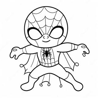 Sod Spiderman Med Hjerter Farveside 41520-34454