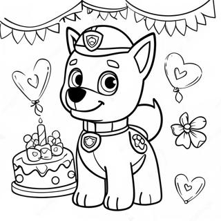 Paw Patrol Fodselsdagsfejring Farveside 41609-34518